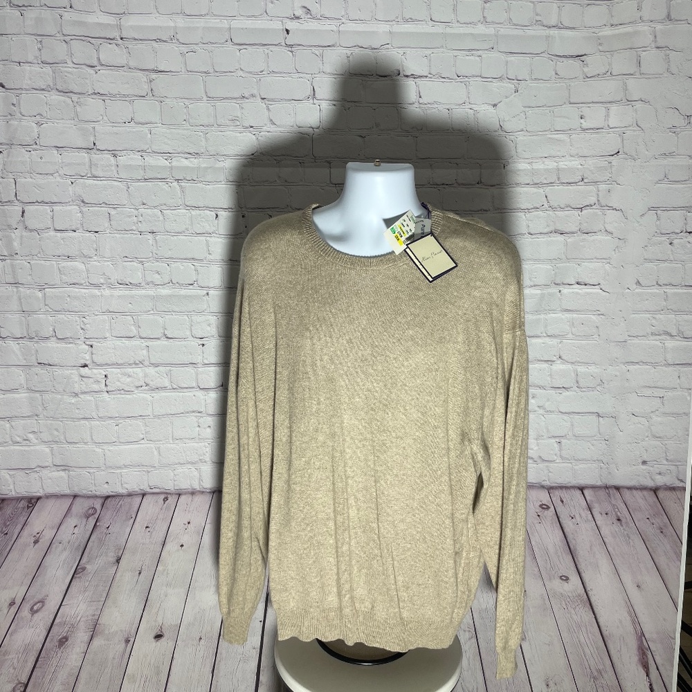 Size 3XL Allan Flusser Pure Cashmere Men’s Sweater